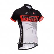 2014 Abbigliamento Ciclismo Fox Cyclingbox Nero e Chiaro Bianco Manica Corta e Salopette