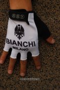 2015 Bianchi Guanti Corti Ciclismo Bianco