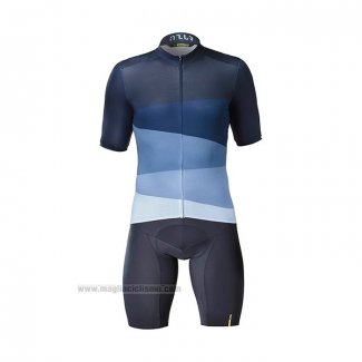 2021 Abbigliamento Ciclismo Mavic Blu Manica Corta e Salopette