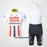 2011 Abbigliamento Ciclismo Johnnys Bianco e Rosso Manica Corta e Salopette