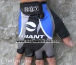 2012 Giant Guanti Corti Ciclismo Blu e Nero