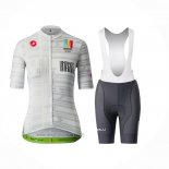2023 Abbigliamento Ciclismo Castelli Maratona Dles Dolomites-Enel Nero Manica Corta e Salopette