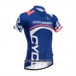 2014 Abbigliamento Ciclismo Fox Cyclingbox Blu Manica Corta e Salopette