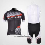 2012 Abbigliamento Ciclismo Northwave Nero e Grigio Manica Corta e Salopette