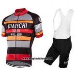 2016 Abbigliamento Ciclismo Bianchi Rosso e Arancione Manica Corta e Salopette
