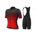 2021 Abbigliamento Ciclismo ALE Rosso Manica Corta e Salopette(5)