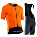 2021 Abbigliamento Ciclismo NorthWave Arancione Manica Corta e Salopette