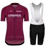 2023 Abbigliamento Ciclismo Orbea Fuxia Manica Corta e Salopette
