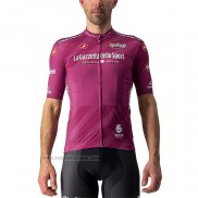 2021 Abbigliamento Ciclismo Giro d'Italia Fuxia Manica Corta e Salopette