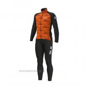 2021 Abbigliamento Ciclismo ALE Arancione Manica Lunga e Salopette