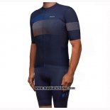 2019 Abbigliamento Ciclismo Maap Aether Spento Blu Manica Corta e Salopette
