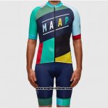 2017 Abbigliamento Ciclismo Maap Blu e Celeste Manica Corta e Salopette