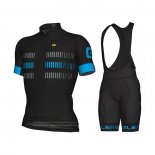 2021 Abbigliamento Ciclismo ALE Blu Grigio Manica Corta e Salopette