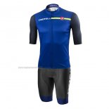 2021 Abbigliamento Ciclismo Castelli Blu Manica Corta e Salopette(1)