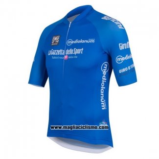 2016 Abbigliamento Ciclismo Giro d'Italia Blu Manica Corta e Salopette