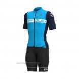 2021 Abbigliamento Ciclismo ALE Blu Manica Corta e Salopette(6)