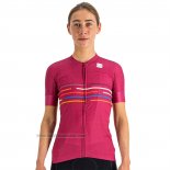 2023 Abbigliamento Ciclismo Donne Sportful Rosa Manica Corta e Salopette