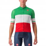 2023 Abbigliamento Ciclismo Italia Verde Bianco Rosso Manica Corta e Salopette