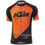 2015 Abbigliamento Ciclismo KTM Nero Arancione Manica Corta e Salopette