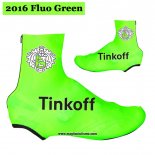 2016 Saxo Bank Tinkoff Copriscarpe Ciclismo Scuro Verde